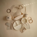 Silicone Suction Bowl | Bpa-Free Non-Slip Design (Ivory)