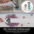 Shark Stainstriker Cleaning Solution Bundle for Portable Cleaners, Carpet and Area Rug Formula, Instantly Eliminates Odors, Includes 32 Oz OXY Multiplier and 16 Oz Deep Clean Solution, PXCMBUNDLE