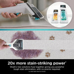 Shark Stainstriker Cleaning Solution Bundle for Portable Cleaners, Carpet and Area Rug Formula, Instantly Eliminates Odors, Includes 32 Oz OXY Multiplier and 16 Oz Deep Clean Solution, PXCMBUNDLE