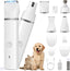 Dog Clippers Grooming Kit Hair Clipper-Low Noise Paw Trimmer- Rechargeable - Cordless Quiet Nail Grinder Shaver for Cats and Other Pets