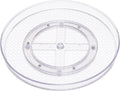 Clear Lazy Susan Turntable Organizer for Organization, 12-Inch, 2-Pack
