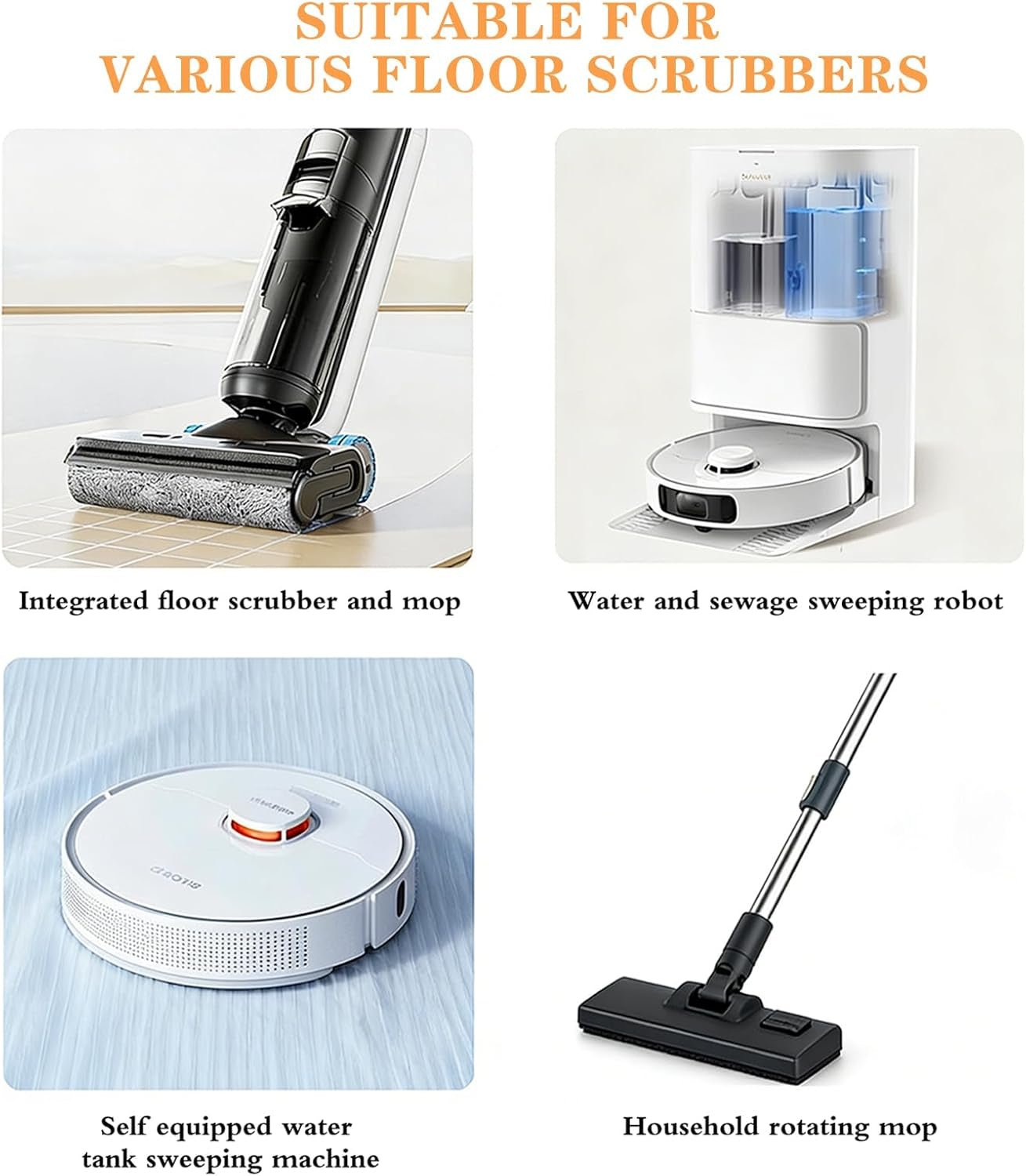 12Pcs Floor Cleaning Solution Tablet Deep Cleans for Multiple Hard Floors, Tile and Vinyl Floorsï¼ŒSuitable with All Robot Vacuums with Mopping and Cordless Wet/Dry Vacuum Mop Cleaner Lemon Scent