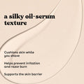 Cashmere Shave Oil – Fresh & Cozy, Moisturizing Shave Oil with Shea Butter & Glycerin, Helps Prevents Irritation & Razor Burn, Vegan, 6 Fl Oz