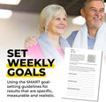 Wellness Tracker Daily Habit Tracker. Set Goals for All Physical Activity and Nutritional Habits in Spiral Bound, 10-Week Journal. Ideal for Women and Men 50-80+.