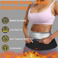Sauna Suit Waist Trimmer for Women Waist Trainer Sweat Band for Stomach Belt Lower Belly plus Size