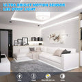 Motion Activated LED Strip Lights, 16.4Ft LED Light Strip with Day or Night 2 Lighting Modes, 3 Timing off Modes, Bright White 12V Plug-In LED Rope Lights for under Cabinet, Kitchen
