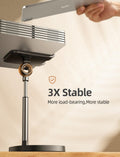Cell Phone Stand Phone Holder for Desk Office Decor, Office Desk Accessories Women PC Gaming Essentials Iphone Stand Gadgets Men Gift for Father Fit Otterbox Case Switch Ipad Air Tablet 4-10 In