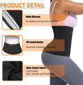 Sauna Suit Waist Trimmer for Women Waist Trainer Sweat Band for Stomach Belt Lower Belly plus Size