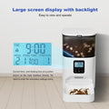 Automatic Cat Feeder, 4L Cat Food Dispenser with 10S Voice Recorder, Pet Feeder up to 8 Meals per Day, Timed Dog Feeder with Dry Food Sealed Ring