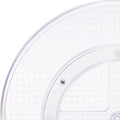 Clear Lazy Susan Turntable Organizer for Organization, 12-Inch, 2-Pack