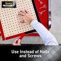 Scotch Extreme Mounting Strips, Double-Sided Heavy Duty Tape, 8 Strips, 1 in X 3 In, Use Instead of Nails or Screws, Works on Painted Surfaces, Metals, Acrylic, Hard Plastics and More (414H-ST)