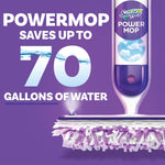 Powermop Floor Cleaning Solution with Unstopables Fresh Scent, Powermop Refills, Floor Cleaner for Mopping, 25.3 Fl Oz, 2 Pack