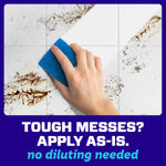 Antibacterial All Purpose Cleaner, Floor Cleaner for Mopping Home, Bathroom, & Kitchen, Cleaning Liquid for Mop & Bucket, Cleaning Supplies, Multi-Surface Dilutable, Lemon, 99Oz