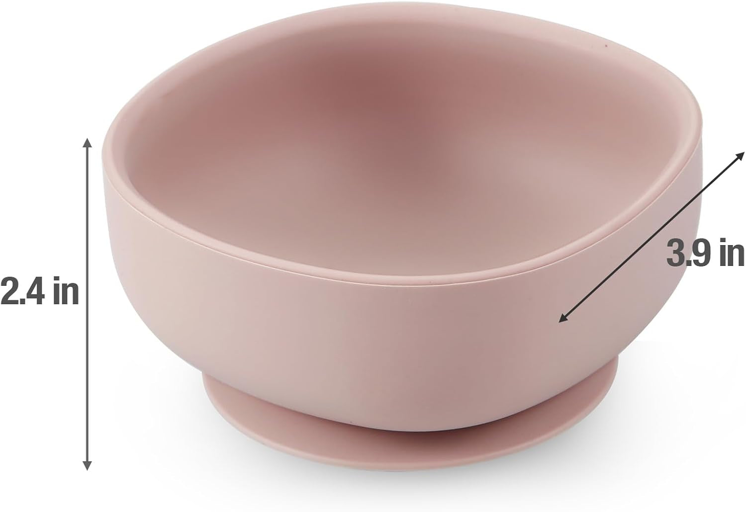 3 Pack Silicone Suction Bowls for Baby Toddler Infant Kids - Baby Food Bowls First Stage Feeding - Suction, Soft, Safe, Bpa-Free