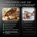 Push up Board Fitness, Workout Home Gym Equipment, 20 in 1 Exercise Pushup Bar Handles for Floor, Strength Training Equipment for Men​​