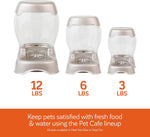 Pet Cafe Feeder Dog and Cat Feeder Pearlescent Colors 3 Sizes, Made in USA