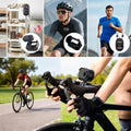Body Cam, 1080P with Screen, Mini Wearable Action Camera with Magnetic Charging Case, Waterproof Portable Video Recorder for Work, Outdoors