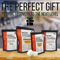 Pure Energizing Sport Shower Steamers - Natural Orange and Tea Tree Essential Oils, Made in USA, Energy Boost for Athletes, Father’S Day Gifts for Runners, Relaxing Birthday Gifts for Self Care
