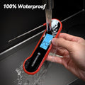 0.5 Sec Instant Read Meat Thermometer Digital with ±0.5℉ Precision, Food Thermometer for Cooking Kitchen Gadgets, Oven Grill Candy BBQ Essentials Accessories, Gifts for Him Dad Men Birthday, Red