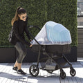 Durable Baby Mosquito Net (2 Pack) - Perfect Bug Net for Strollers, Bassinets, Cradles, Playards, Pack N Plays and Portable Mini Crib (Coffee)