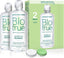 Contact Solution, Multi-Purpose Solution with Lens Case, Cleans, Conditions, Hydrates, Disinfects, Removes Protein, Dirt & Debris, Contact Lens Cleaner & Storage, 10 Fl Oz (Pack of 2)