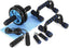 AB Wheel Roller Kit with Push-Up Bar