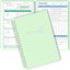 Wellness Planner & Fitness Log - Daily Diet & Health Journal with Weight Loss, Wellness Journal Notebook for Tracking Fitness, Sleep, Nutrition, Meal, Habits, A5(5.8 X 8.6 Inch) (Green)