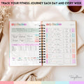 3 Month Fitness & Workout Planner for Women | Gym Journal, Weight Loss Tracker, Meal Planner, Self Care Habit Tracker | Workout & Wellness Journal | A5 (Rainbow)