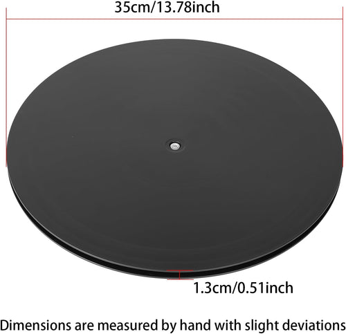 14 Inch Heavy Duty Rotating Swivel Stand - 360 Degree Rotating Lazy Susan Base with Steel Ball Bearings for Model Base/Rotating Plants/Crafts Stand Monitor/Tv/Monitors/Potted Plants