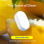 Multi-Surface Cleaner, 4-Pack Refill, Fresh Lemon Scent, All-Purpose, Eco-Friendly Cleaning Supplies, 4 X 24 Fl Oz