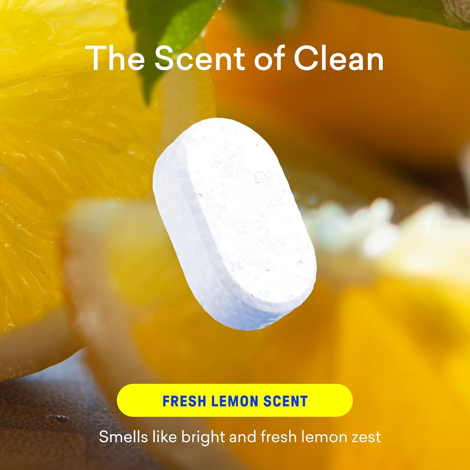 Multi-Surface Cleaner, 4-Pack Refill, Fresh Lemon Scent, All-Purpose, Eco-Friendly Cleaning Supplies, 4 X 24 Fl Oz