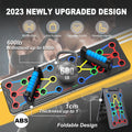 Solid Push up Board 15 in 1 Home Workout Equipment Multi-Functional Pushup Stands System Fitness Floor Chest Muscle Exercise Professional Equipment Burn Fat