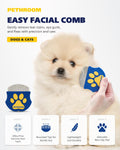 Professional Eye Comb for Pets | Stainless Steel Tear Stain Remover for Cats & Dogs | Gentle Round-Head Grooming Tool | Compact & Portable for Eye Gunk Removal