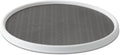 18-Inch Lazy Susan Turntable Organizer, Non-Skid Pantry or Cabinet Spinner for Spices, Condiments, and Bottles, Durable White/ Gray Design