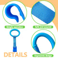 4 Pcs Baby Playpen Pull up Rings- Baby Crib Pull up Rings- Baby Walking Exercises Assistant Rings- Baby Bed Stand up Rings Baby Cot Hanging Rings for Infant Baby Toddler
