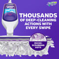 Powermop Multi-Surface Mop Kit for Floor Cleaning, Fresh Scent, Mopping Kit Includes Powermop, 2 Mopping Pad Refills, 1 Floor Cleaning Solution with Fresh Scent and 2 Batteries