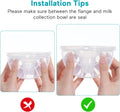 P16 Replacement Full Set Collector Cup, Only Compatible with P16 Wearable Breast Pump (150Ml, 24Mm Flange), Original Accessories, 1 Set
