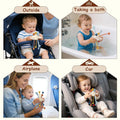 Silicone Baby Sensory Montessori Toys,Silicone Pull String Fidget Toys for Babies 18 Months+, Travel Toy for Plane, Car, and Stroller, Early Educational Fine Motor Skills Toy for Toddlers