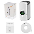 Portable Bottle Warmer, Rapid Warming with Battery-Powered Temperature Display for Travel, Waterless Milk Warming for Comfortable Baby Feeding on the Go