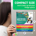 Air Fryer Cheat Sheet Magnets Cooking Guide Booklet - Air Fryer Cookbooks - Air Fryer Liners - Air Fryers Kitchen Gifts Gadgets 2026 - Air Fryer Accessories - Air Fryer Cooking Guide