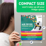 Air Fryer Cheat Sheet Magnets Cooking Guide Booklet - Air Fryer Cookbooks - Air Fryer Liners - Air Fryers Kitchen Gifts Gadgets 2026 - Air Fryer Accessories - Air Fryer Cooking Guide