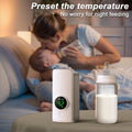 Portable Bottle Warmer,Travel-Friendly,Baby Milk Bottle Heating,Cordless & Rechargable,Baby Bottle Warmer,Comfortable Feeding Bottle Warmer on the Go,Precise Temperature