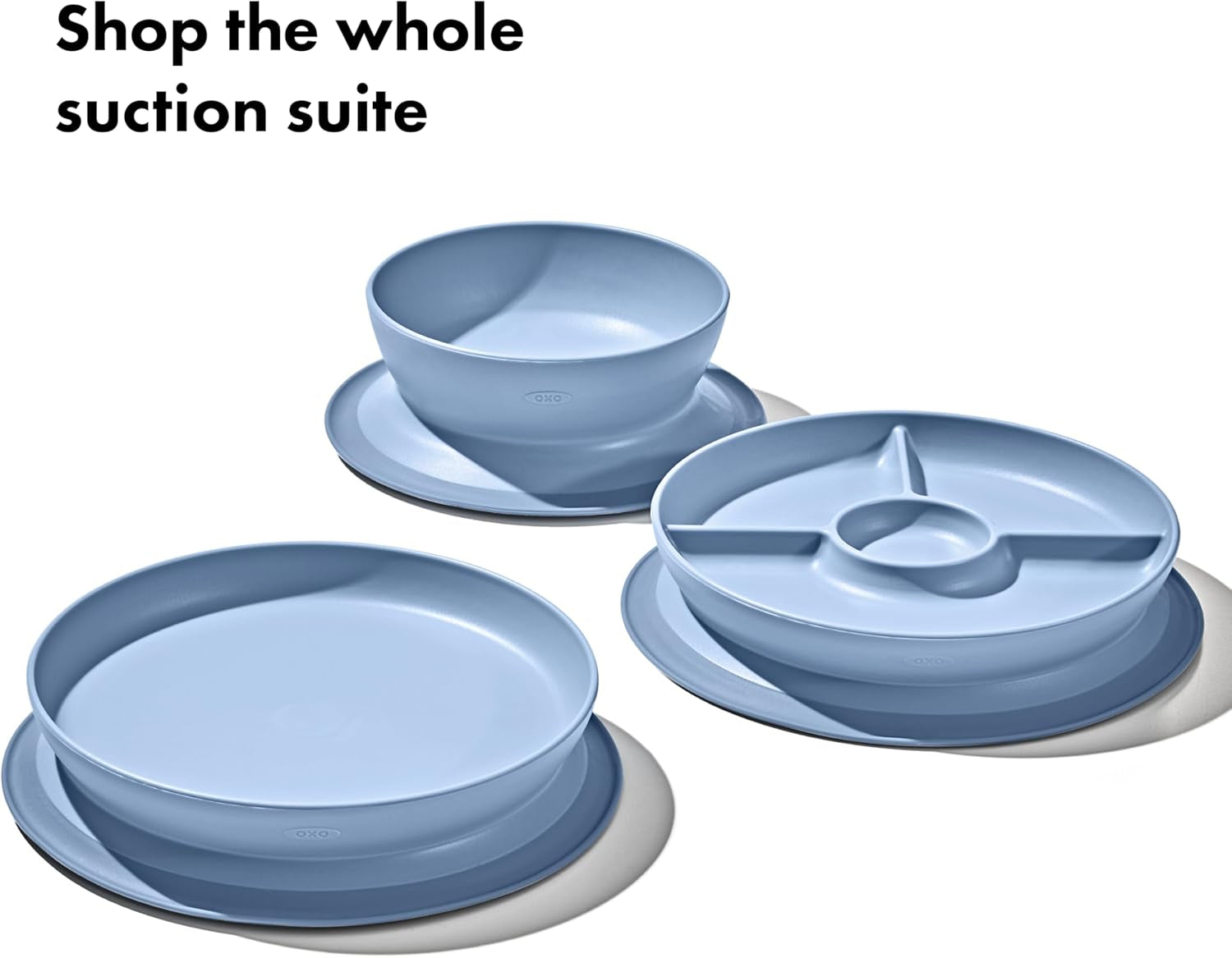 Tot Stick and Stay Suction Bowl - Dusk