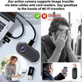 Body Cam, 1080P with Screen, Mini Wearable Action Camera with Magnetic Charging Case, Waterproof Portable Video Recorder for Work, Outdoors