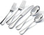 40 Piece Teardrop Silverware Set for 8, 18/10 Stainless Steel Flatware Set, Modern Design Cutlery Set for Home/Hotel/Wedding,Mirror Polished and Dishwasher Safe