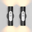 Motion Sensor Wall Lights Indoor, 2-Pack Rechargeable Wireless Wall Sconces with Remote Control, Magnetic Stick on LED Wall Lamp for Bedroom, Hallway, Stair, 3 Color Modes & Dimmable