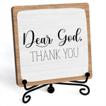 Home Decor, Farmhouse Shelf Table Decor, Christian Office Home Décor Accents for Living Room Mantle Coffee Bar Bookshelf Kitchen Entryway (B20)