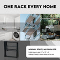 Clothes Drying Rack | Foldable Drying Rack Clothing for Laundry | Small Collapsible Portable Dryers for Laundry | Use for Indoor & Outdoor | Black 37.5"X29"X12"