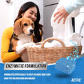 Washing Machine Cleaner for Pet Owners Enzymatic Deep Clean Descaler for Cat & Dog Hair, Urine, Odor, Residue, 24 Septic-Safe Tablets for Top Load, Front Loader, HE Washer Tub - 1 Year Supply