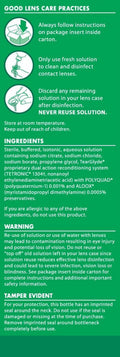 Replenish Multi-Purpose Contact Lens Cleaning and Disinfecting Solution with Lens Case, 10 FL OZ (Pack of 2)